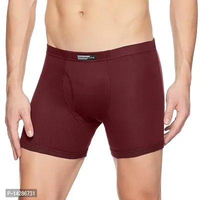 Chromozome Men's Cotton Trunks (Pack of 1) (IT-10-Maroon-M_Maroon_M)-thumb2