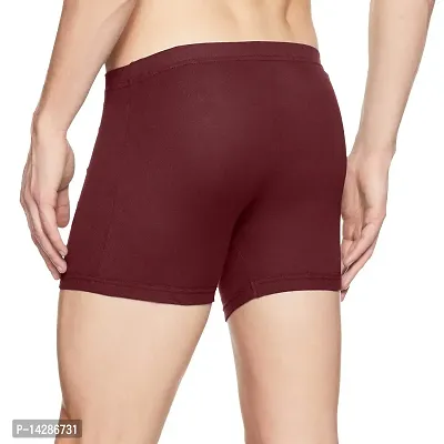 Chromozome Men's Cotton Trunks (Pack of 1) (IT-10-Maroon-M_Maroon_M)-thumb3