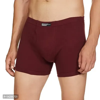 Chromozome Men's Cotton Trunks (Pack of 1) (IT-10-Maroon-M_Maroon_M)