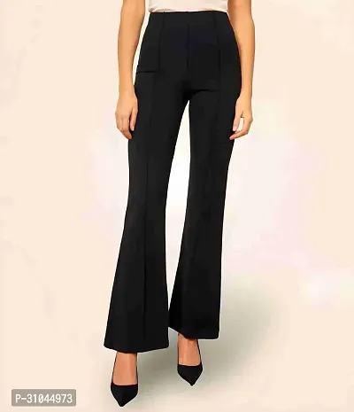 Latest Trendy Polycotton Trouser for Women-thumb0