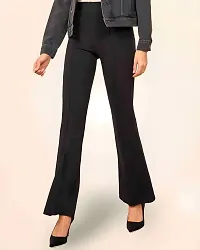 Latest Trendy Polycotton Trouser for Women-thumb2