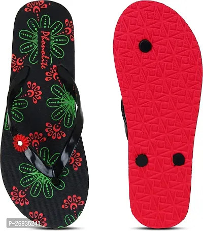 Elegant Rubber Printed Slippers For Women- Pack Of 2-thumb4