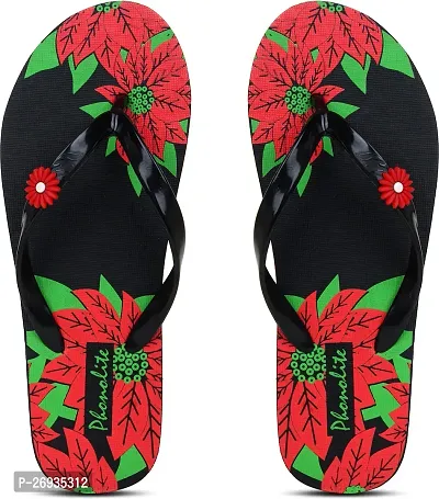 Elegant Rubber Printed Slippers For Women