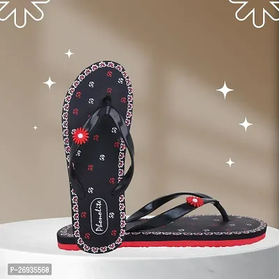 Elegant Rubber Printed Slippers For Women