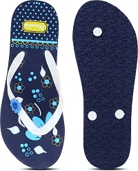 Elegant Rubber Printed Slippers For Women- Pack Of 2-thumb2