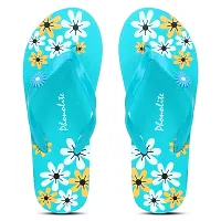 Phonolite Daily use Hawaii printed slipper flip flop chappal pack of 3 for women and girls-thumb1