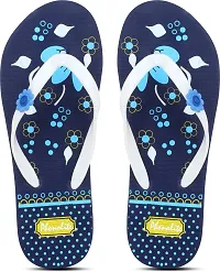 Elegant Rubber Printed Slippers For Women- Pack Of 2-thumb1