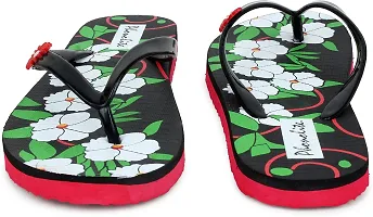 Elegant Black EVA Printed Slippers For Women-thumb3