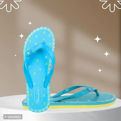 Elegant Rubber Printed Slippers For Women