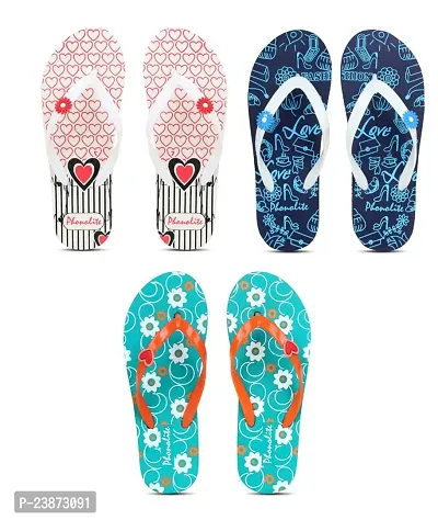 Phonolite Daily use slipper flip flop for women and girls pack of 3