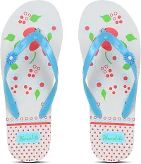 Phonolite Women Light Comfortable And Stylish Multicolor Fabrication Flip-Flop Slipper (Pack Of 1)-thumb1