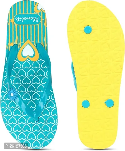 Elegant Rubber Printed Flip Flops For Women, Pack Of 1-thumb4