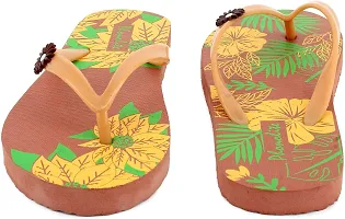 Phonolite Flip-Flop Hawai Chappal Stylish And Trendy Flat  Light Weight Slippers For Women Pack Of 1-thumb2