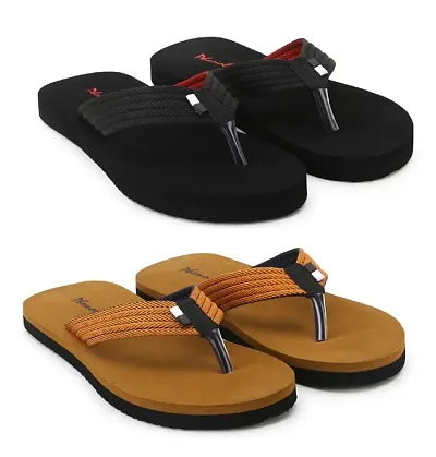 Phonolite Daily use Slipper casual wear Flip flop slipper chappal for Men pack of 2