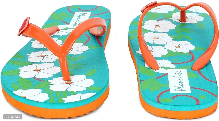 Elegant Multicoloured EVA Printed Slippers For Women-thumb4