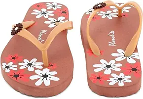 Phonolite Daily use printed Hawaii slipper for women and girls pack of 6-thumb2