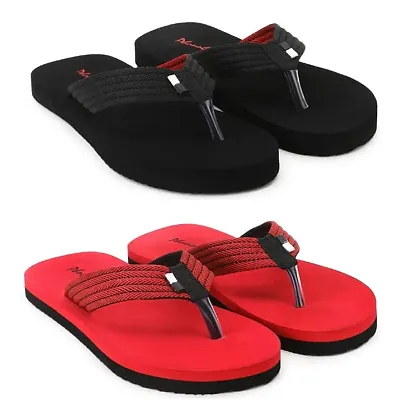Phonolite Daily use Slipper casual wear Flip flop slipper chappal for Men pack of 2