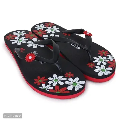 Phonolite Women Light Comfortable And Stylish Multicolor Fabrication Flip-Flop Slipper (Pack Of 2)-thumb5