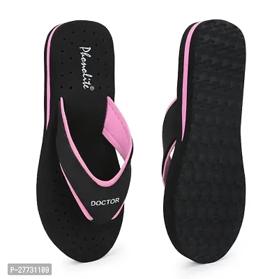 Phonolite Doctor Slipper for Women Orthopedic Super Comfort Fit Cushion Chappal Flip-Flop ortho slippers For Ladies and Girls Pink-thumb0