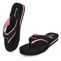 Phonolite Doctor Slipper for Women Orthopedic Super Comfort Fit Cushion Chappal Flip-Flop ortho slippers For Ladies and Girls Pink-thumb1