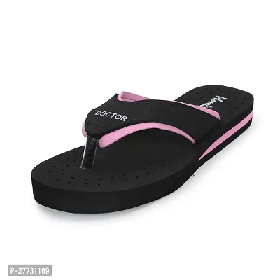 Phonolite Doctor Slipper for Women Orthopedic Super Comfort Fit Cushion Chappal Flip-Flop ortho slippers For Ladies and Girls Pink-thumb5