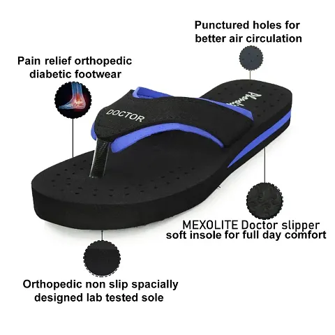 DOCTOR ORTHO+COMFY Orthopedic Lightweight Slippers for women's Soft light Weight Ladies slippers Acupressure Women Flip Flops