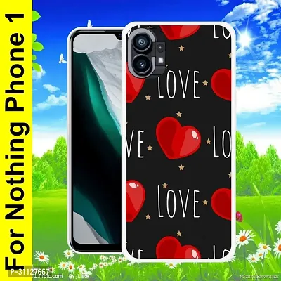 Sunrise Hub Back Cover for Nothing Phone 1 Multicolor, Waterproof, Silicon-thumb0