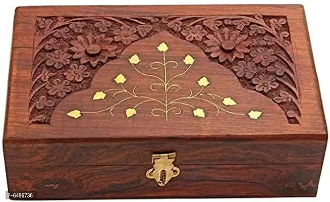 Woden Jewellery Box For Storing-thumb0