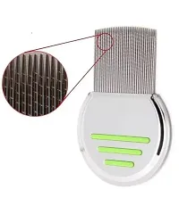 Vagons Faigy Lice Comb For Women And Kids Stainless Steel Lice Terminator Fine Egg Nit Lice Egg Removal Comb For Women Lice Comb Hair Women Scalp Louse And Eggs Remover-thumb1