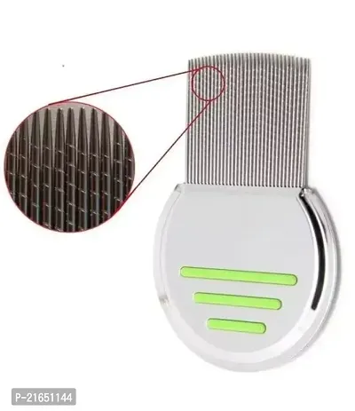 Vagons Faigy Lice Comb For Women And Kids Stainless Steel Lice Terminator Fine Egg Nit Lice Egg Removal Comb For Women Lice Comb Hair Women Scalp Louse And Eggs Remover-thumb2