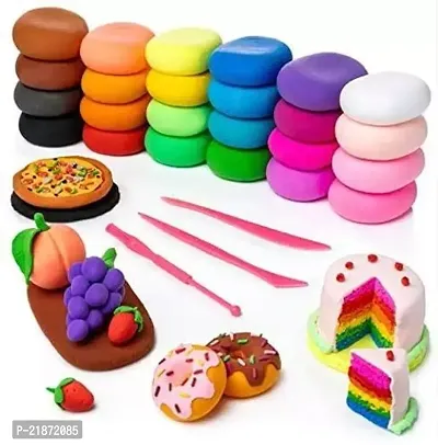 12 Colors Air Dry Super Light Clay Polymer Kids Early Education Toys DIY Colored Clay Slimes Plasticine