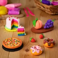 ND Super Light Modeling Air Dry Magic Clay Plasticine with Tools for Kids/Teens Children Play Non Toxic Dough (12 Colours)-thumb3