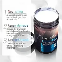 Keratin Cream Hair Mask, Moisturizing  Smoothing for Dry Damaged (800 g)-thumb3