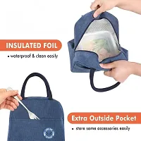 HARDAN Unique Bags Insulated Lunch / Tiffin / Storage Bag for Office, College  School Waterproof Lunch Bag-thumb4