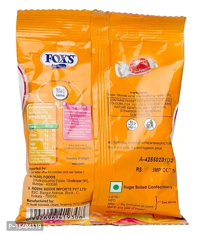 Nestle Fox'S Crystal Clear Fruits Flavored Candy Pouch, 90g-thumb2