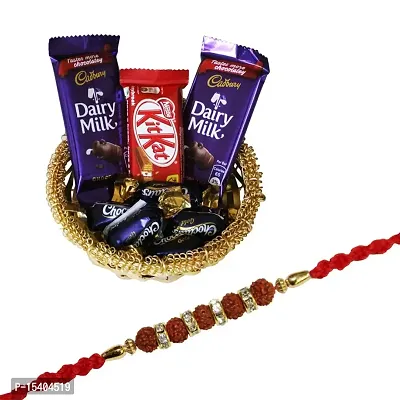 SFU E Com Rakhi with Sweet Chocolate