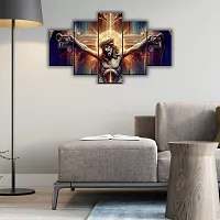 Jesus Christ Poster MDF Painting For Wall Decor Digital Reprint 18 inch x 30 inch Painting (Without Frame, Pack of 5)-thumb3