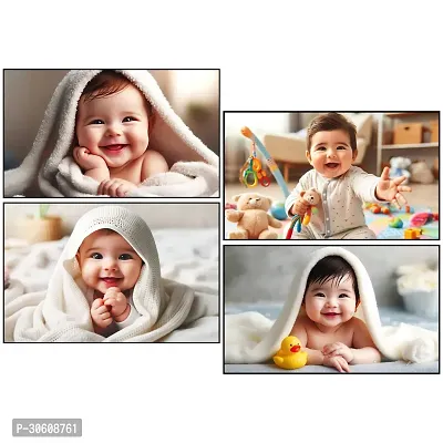 Set of 4 cute Baby Posters