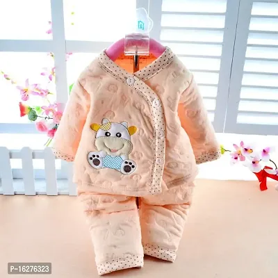 ZooZee Unisex Newborn Baby Fleece Winter Wear Dress Suit 2Pcs Set