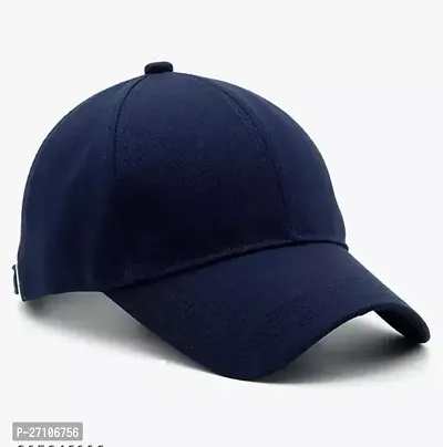 Stylist Cotton Solid Caps For Men