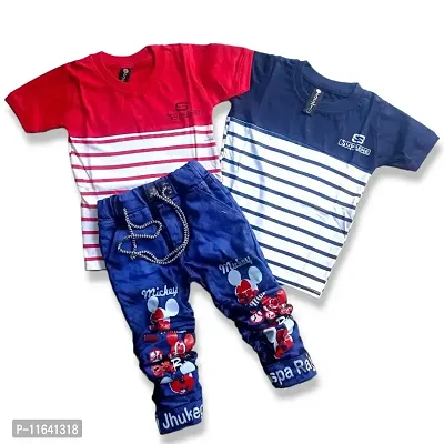 Classic Printed Clothing Sets for Kids Boys-thumb0