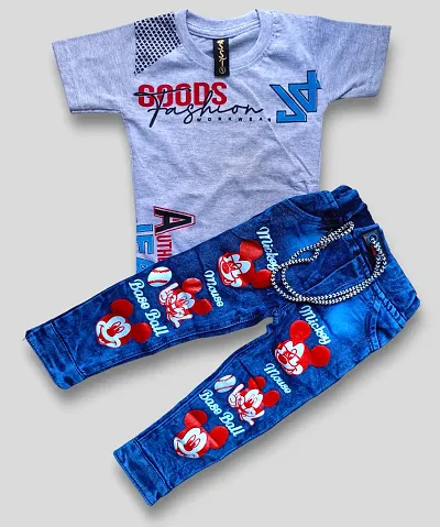Boys T-Shirts with Jeans 