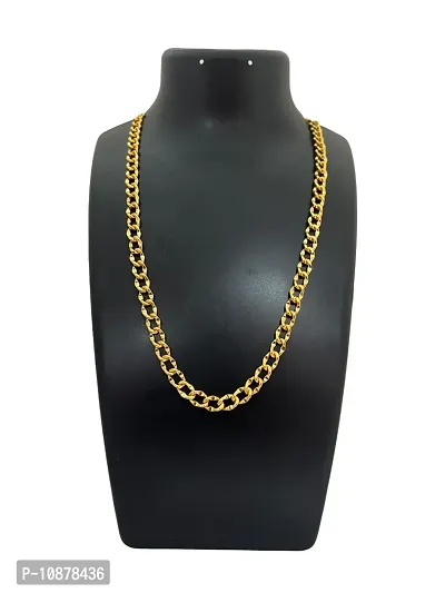 Elegant Premium Handmade Collection Gold Plated Alloy Chain For Men