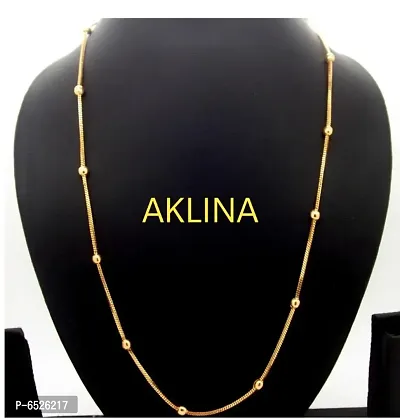 Traditional Golden Alloy Necklace For Women