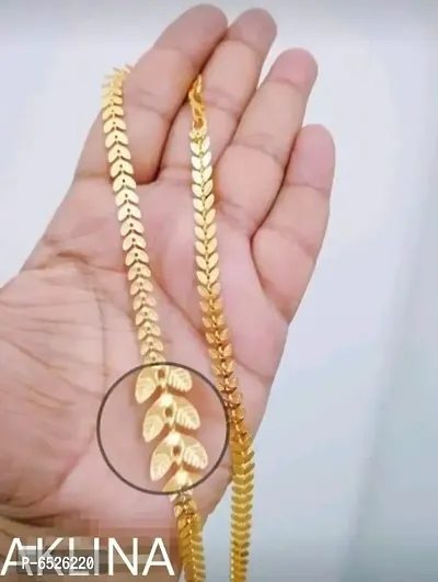 Traditional Golden Alloy Necklace For Women