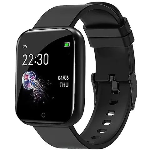 ID-116 Smartwatch for Men's Womens Boys Girls, Bluetooth Smart Fitness Band Watch with Heart Rate