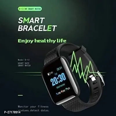ID-116 Smartwatch for Men's Womens Boys Girls, Bluetooth Smart Fitness Band Watch with Heart Rate-thumb4