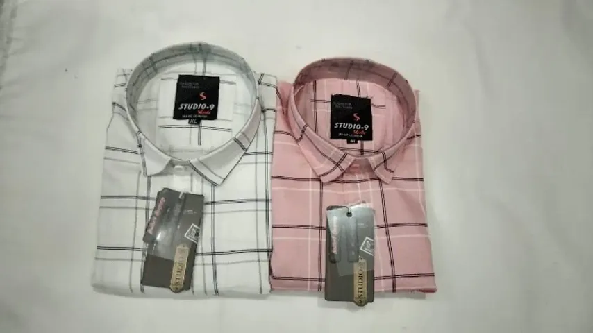 Multicolored Cotton Check Combo