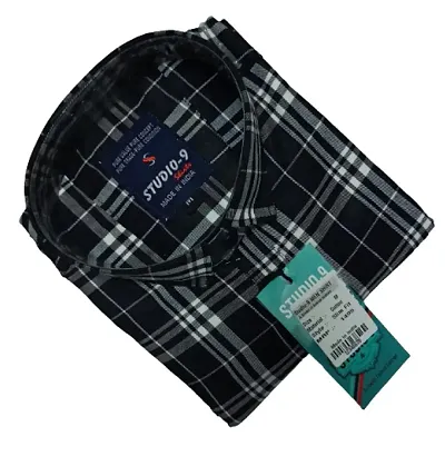 Fancy Checked Casual Shirts For Men