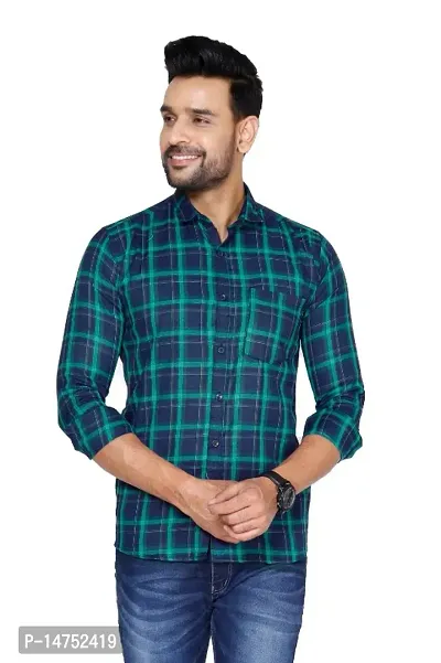 Multicoloured Cotton Casual Shirts For Men-thumb0